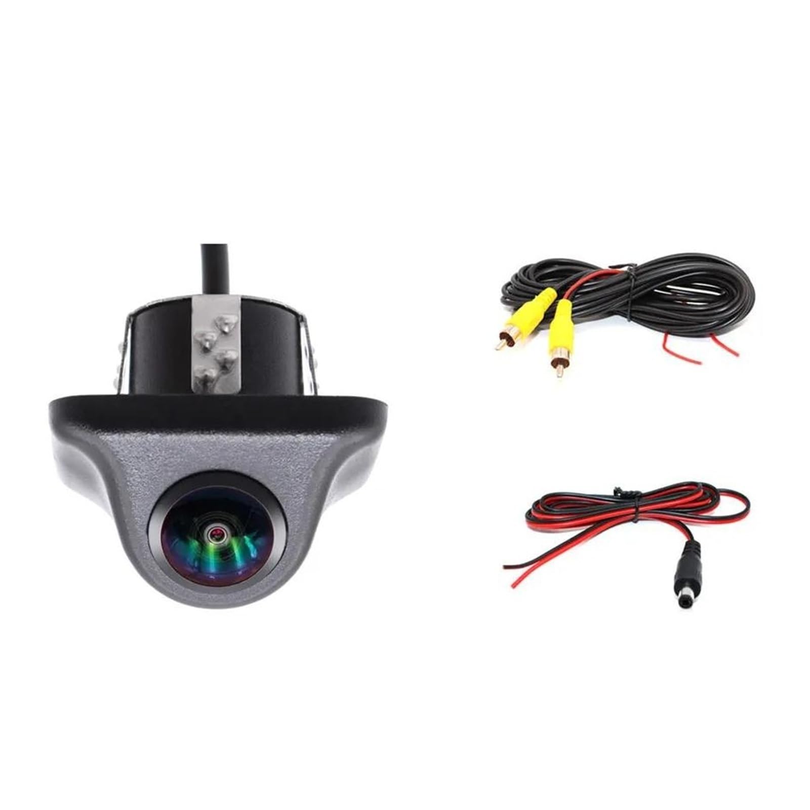 Rückansichtskamera HD Weitwinkel AHD 4K CCD 180 Grad Fisheye Objektiv Auto Hinten Seite Vorderansicht Kamera Rückfahr Backup Kamera Nachtsicht Wasserdicht Reverse Kamera(CVBS AHD 1080P) von FIYFIOW