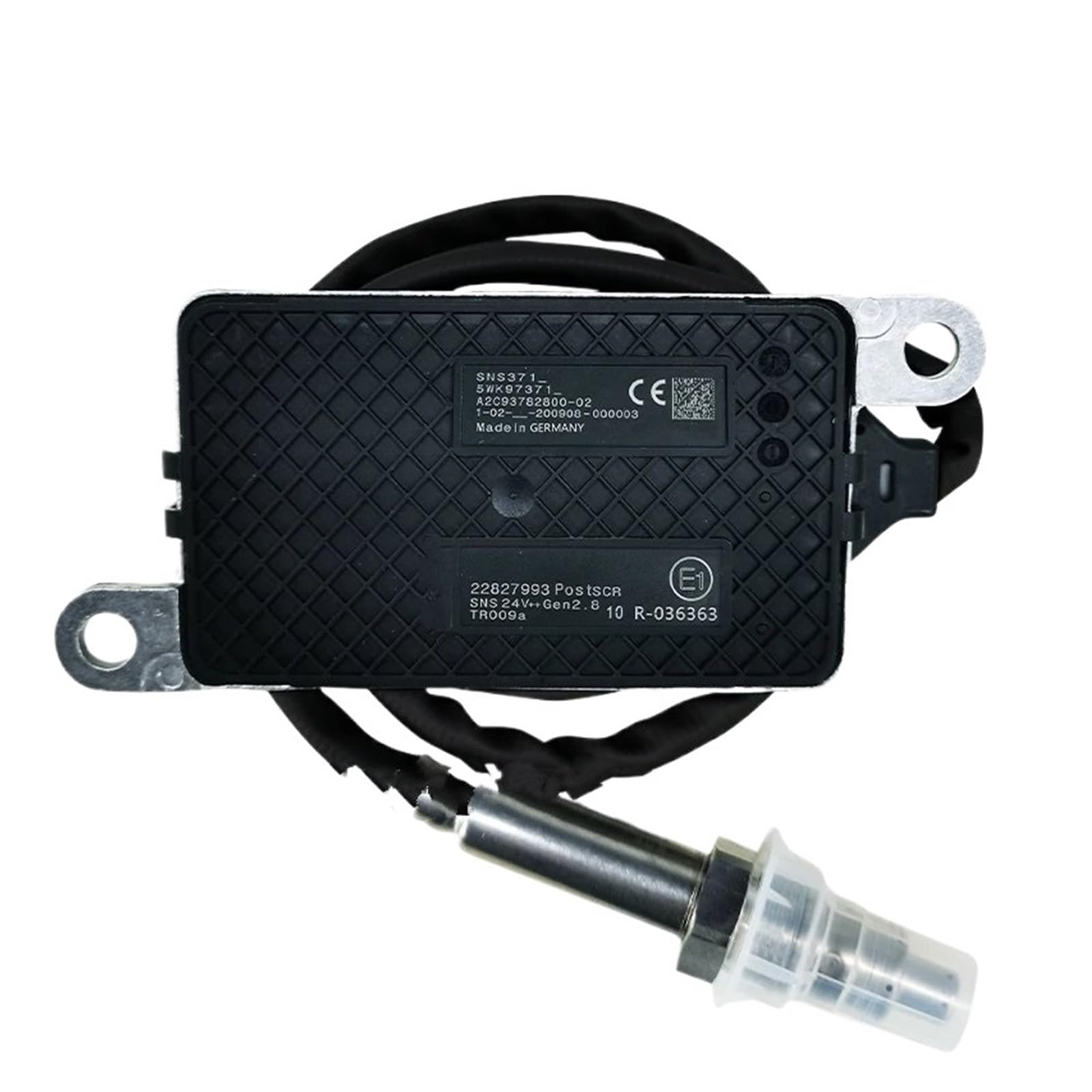 Sensor O2 5WK97371 22827993 A2C93782800 5WK9 7371 Stickstoff Sauerstoff Sensor Nox Sensor Für Volvo 24V Auto Lambdasensor(5WK97371) von FIYFIOW