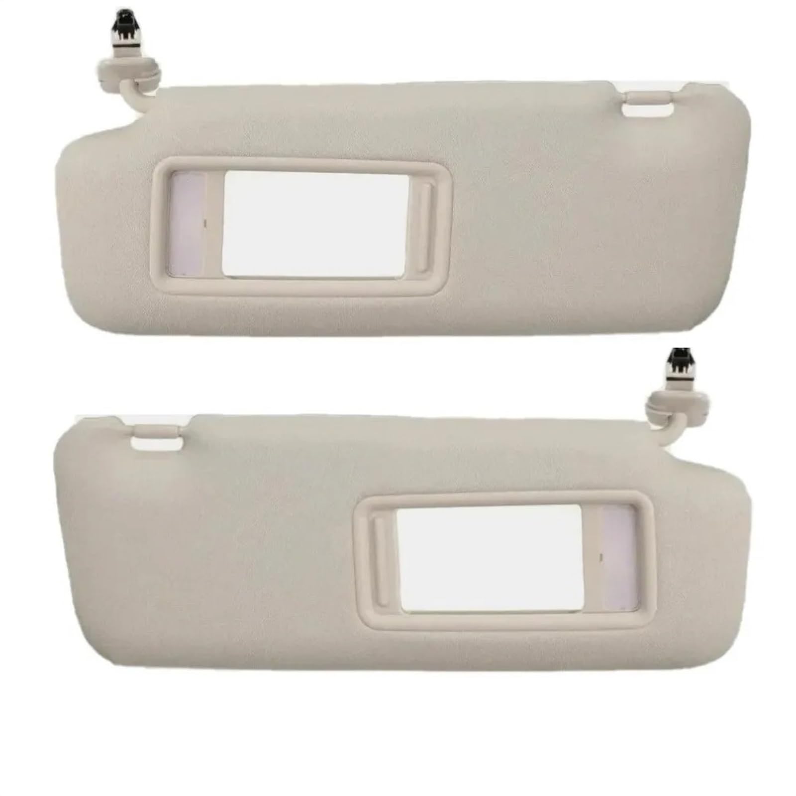 Sonnenblende Auto Sonnenblende Grau Beige Linke Seite Rechte Seite Fahrerseite Beifahrerseite Für Mazda CX9 Für CX-9 2010 2011 2012 2013 2014 2015 Auto Sonnenschutz(Beige Left) von FIYFIOW