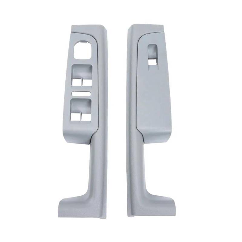 Türgriffe Innentüren 2 Stück Beige Grau Schwarz 3TD867157 Für Skoda Für Superb 2008-2011 2012 2013 Vorne Hinten Innen Tür Griff Armlehne Rahmen Switch Control Panel Trim Türgriff Innen(Grey Front) von FIYFIOW