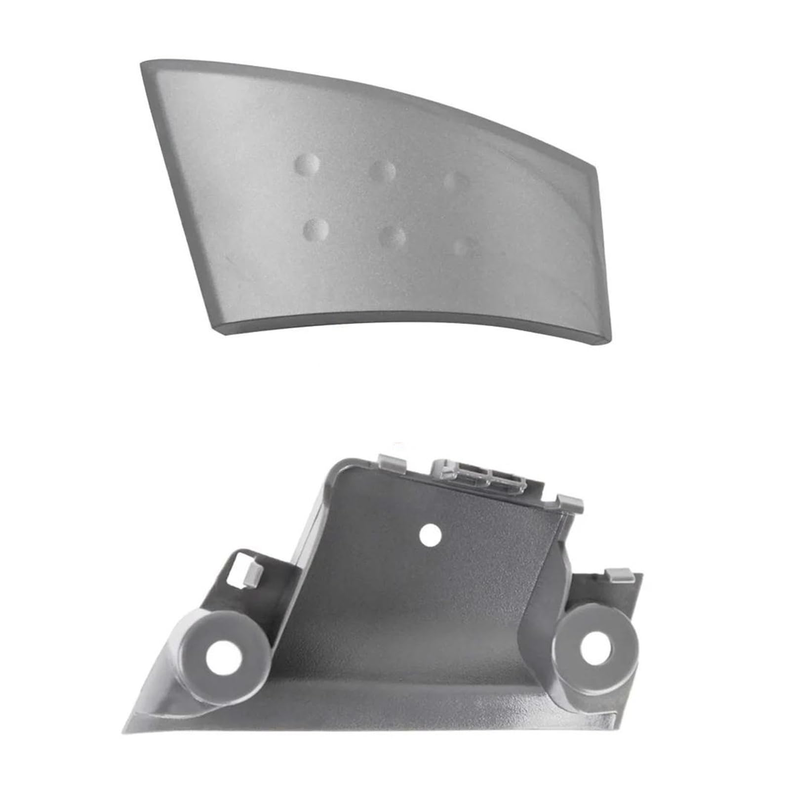 Türgriffe Innentüren Auto Grau Innengriff Abdeckung Tür Schnalle Hand Abdeckung Tür Armlehne Basis Schwarz Für Citroen C1 2005 06 2007 2008 2009 2010 2011 2012 2013 2014 Türgriff Innen(LH GY Cover GY von FIYFIOW