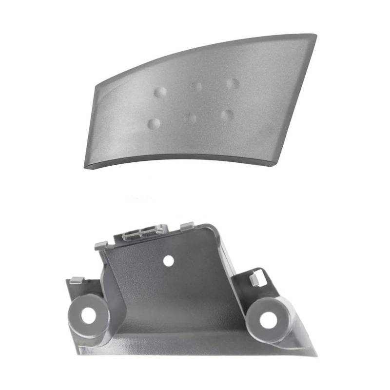 Türgriffe Innentüren Auto Grau Innengriff Abdeckung Tür Schnalle Hand Abdeckung Tür Armlehne Basis Schwarz Für Citroen C1 2005 06 2007 2008 2009 2010 2011 2012 2013 2014 Türgriff Innen(RH GY Cover GY von FIYFIOW