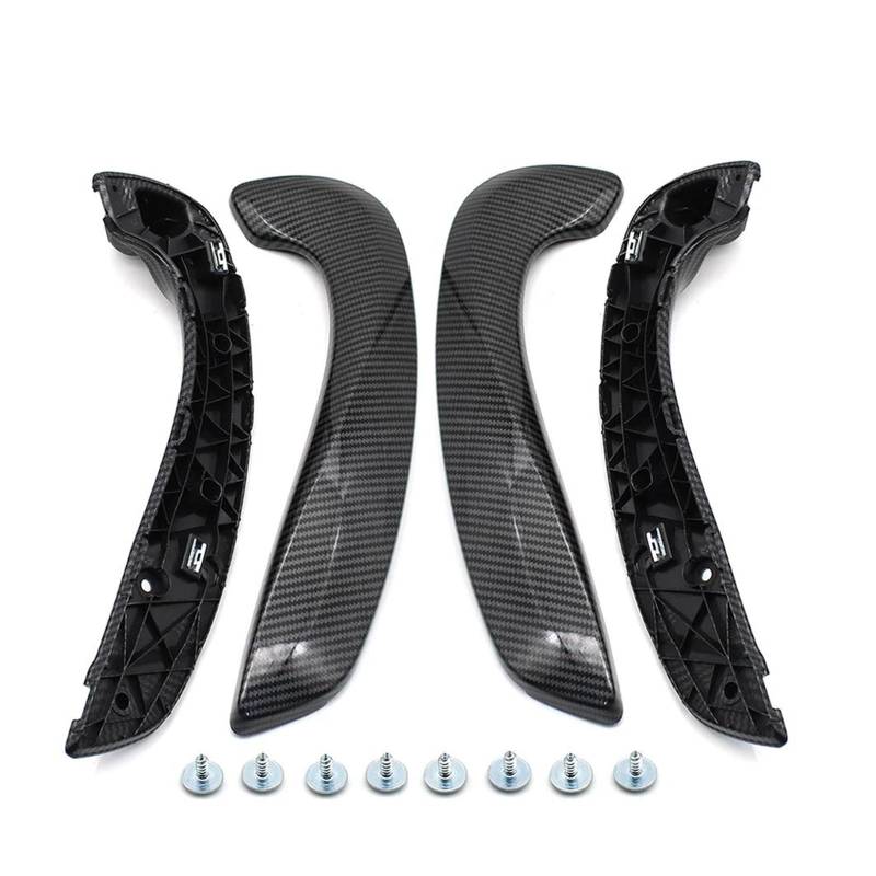 Türgriffe Innentüren Auto-Innenraum Vorne Links Rechts Innentür Pull Griff Greifer Kit 809540001R 809600007R Für Megane 3 MK3 Für Fluence 2008-2016 Türgriff Innen(Carbonfiber 4 Pieces) von FIYFIOW