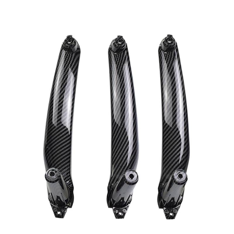 Türgriffe Innentüren Auto Links Rechts Carbon Fiber Innen Tür Armlehne Griff Für E70 E71 E72 X5 X6 2007-2010 2011 2012 2013 Innere Panel Pull Trim Abdeckung Türgriff Innen(LHD-Carbon-3 Pieces) von FIYFIOW