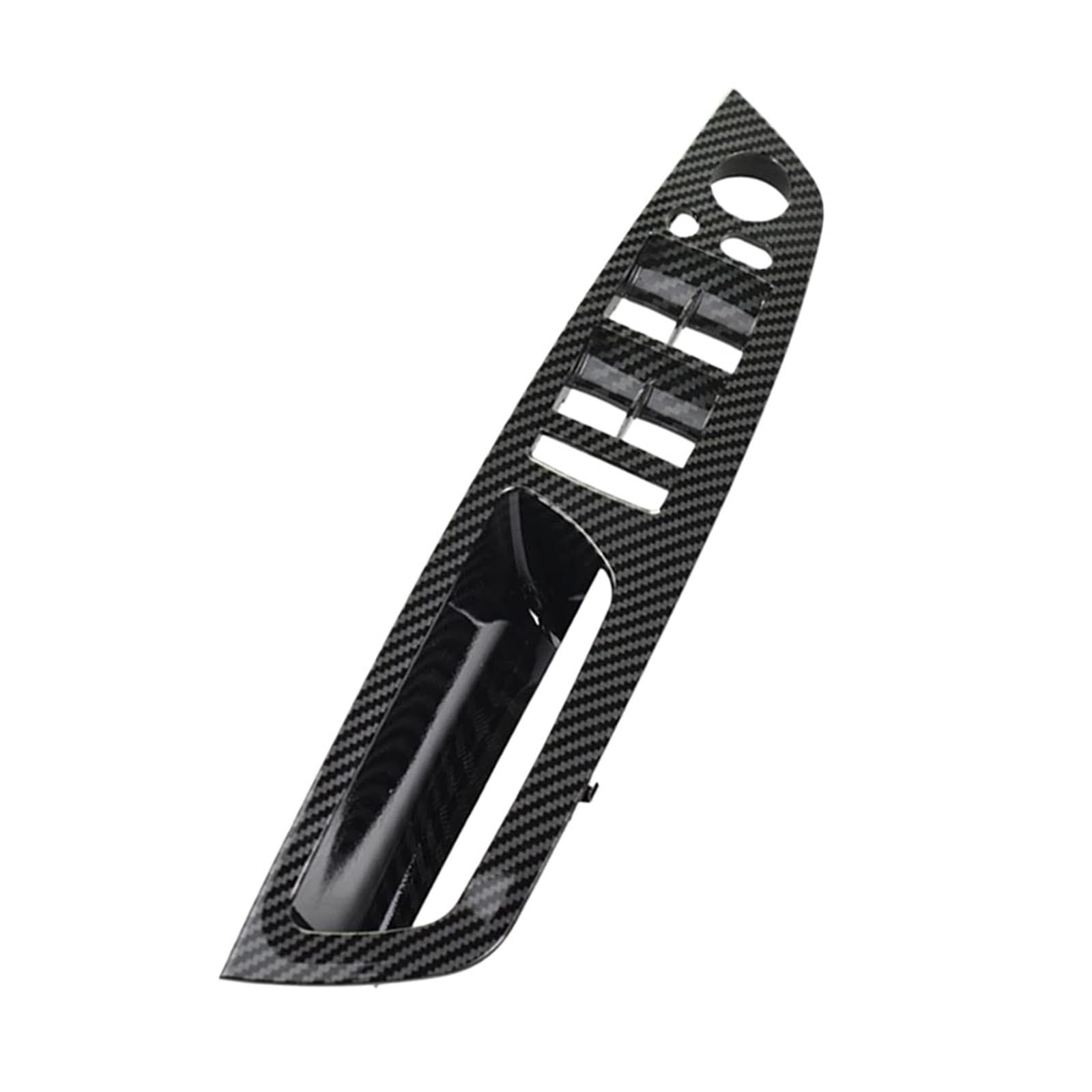 Türgriffe Innentüren Auto Links Rechts Carbon Fiber Innen Tür Armlehne Griff Für E70 E71 E72 X5 X6 2007-2010 2011 2012 2013 Innere Panel Pull Trim Abdeckung Türgriff Innen(Left Driver Side 1 Piece) von FIYFIOW