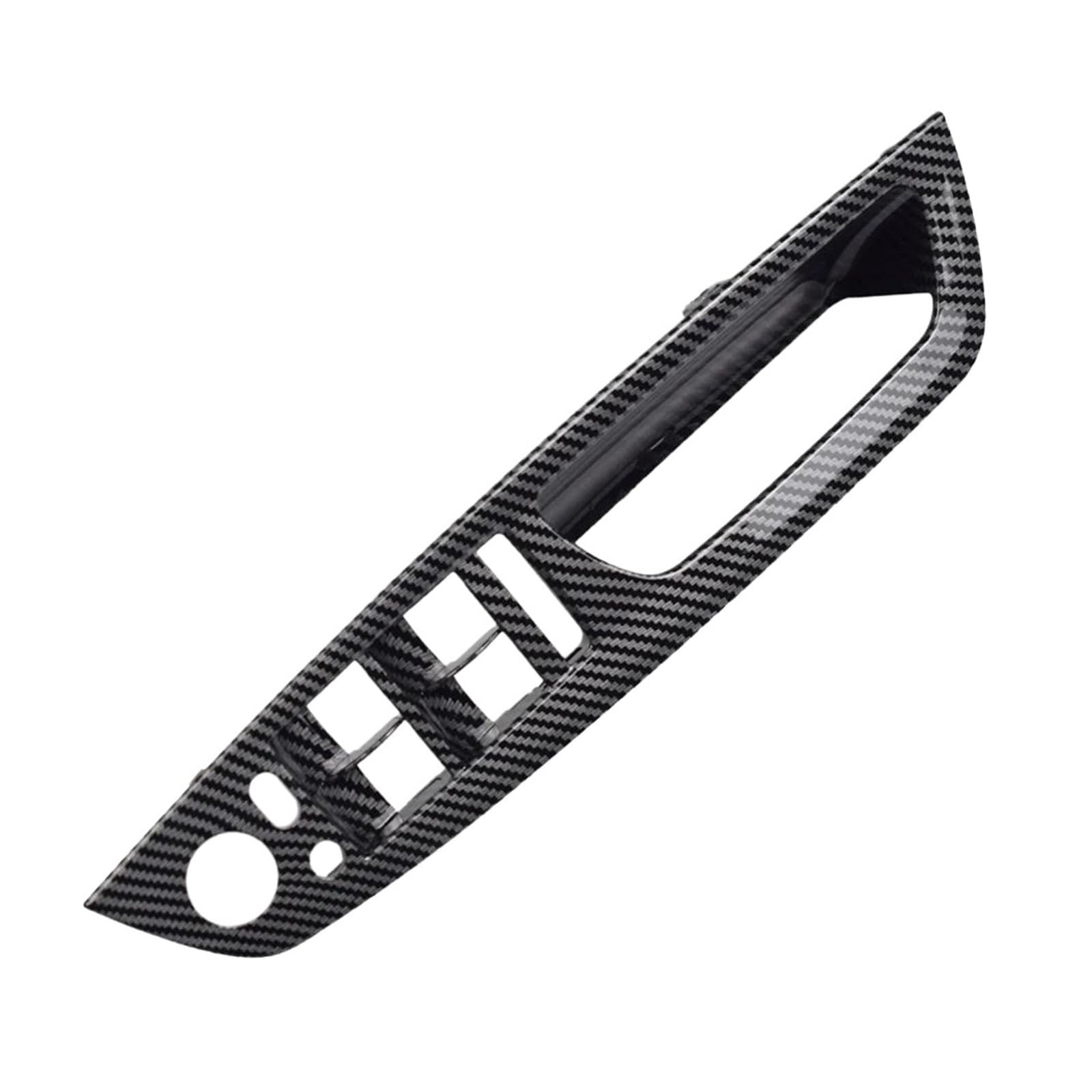 Türgriffe Innentüren Auto Links Rechts Carbon Fiber Innen Tür Armlehne Griff Für E70 E71 E72 X5 X6 2007-2010 2011 2012 2013 Innere Panel Pull Trim Abdeckung Türgriff Innen(Right Driver Side) von FIYFIOW