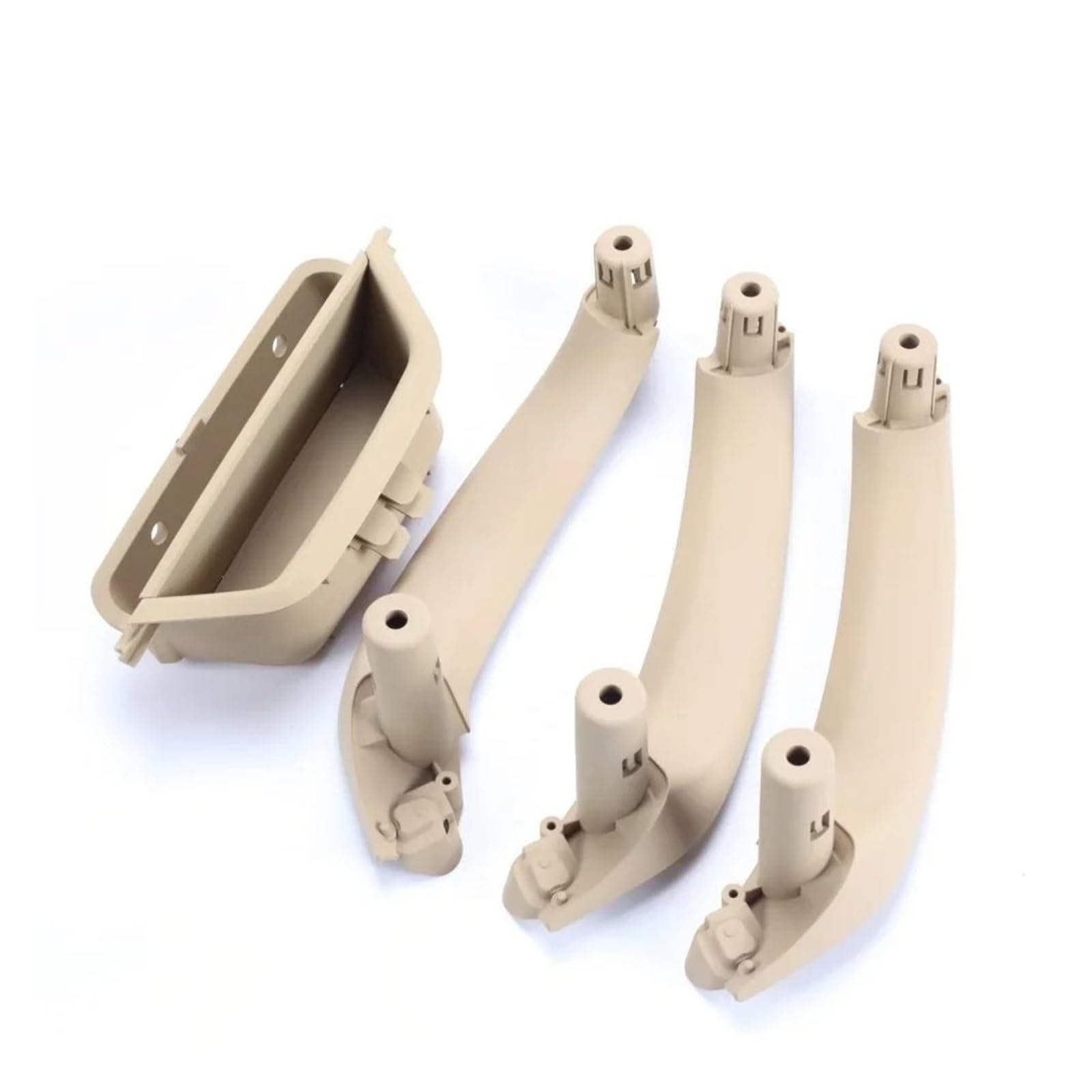 Türgriffe Innentüren Auto Vorne Links Tür Innen Griff Pull Trim 51417250307 Für X3 X4 F25 F26 2010-2016 Tür Innen Panel Griff LHD RHD Türgriff Innen(LHD 4PCS Beige) von FIYFIOW