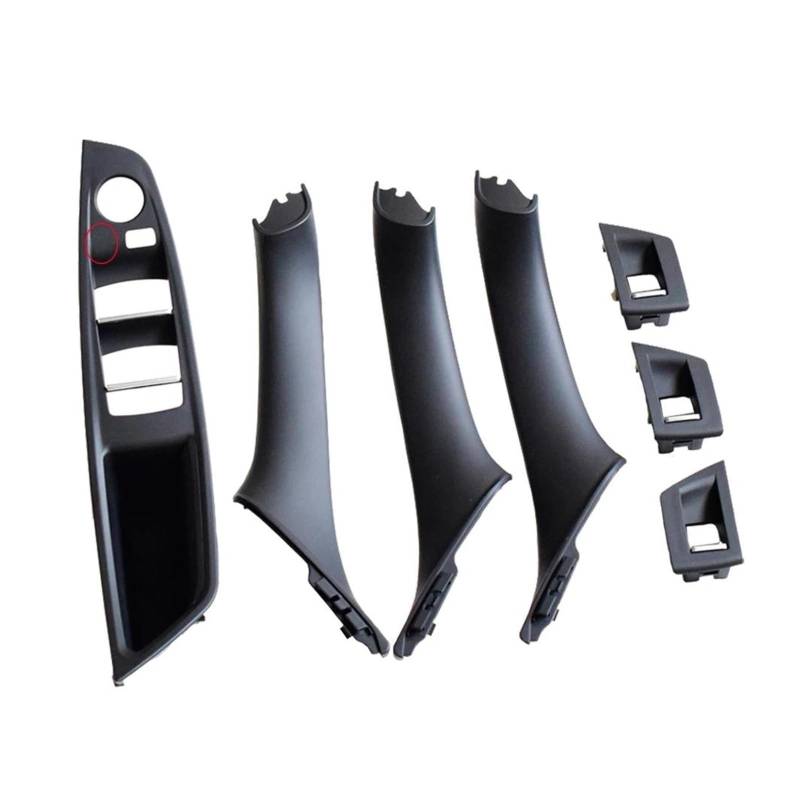 Türgriffe Innentüren Carbon Fiber Innen Panel Pull Trim Abdeckung LHD Auto Innen Tür Griff Für 5 Series F10 F11 520d 525d 530d 535i 2009-2015 2016 2017 Türgriff Innen(Model A Black) von FIYFIOW