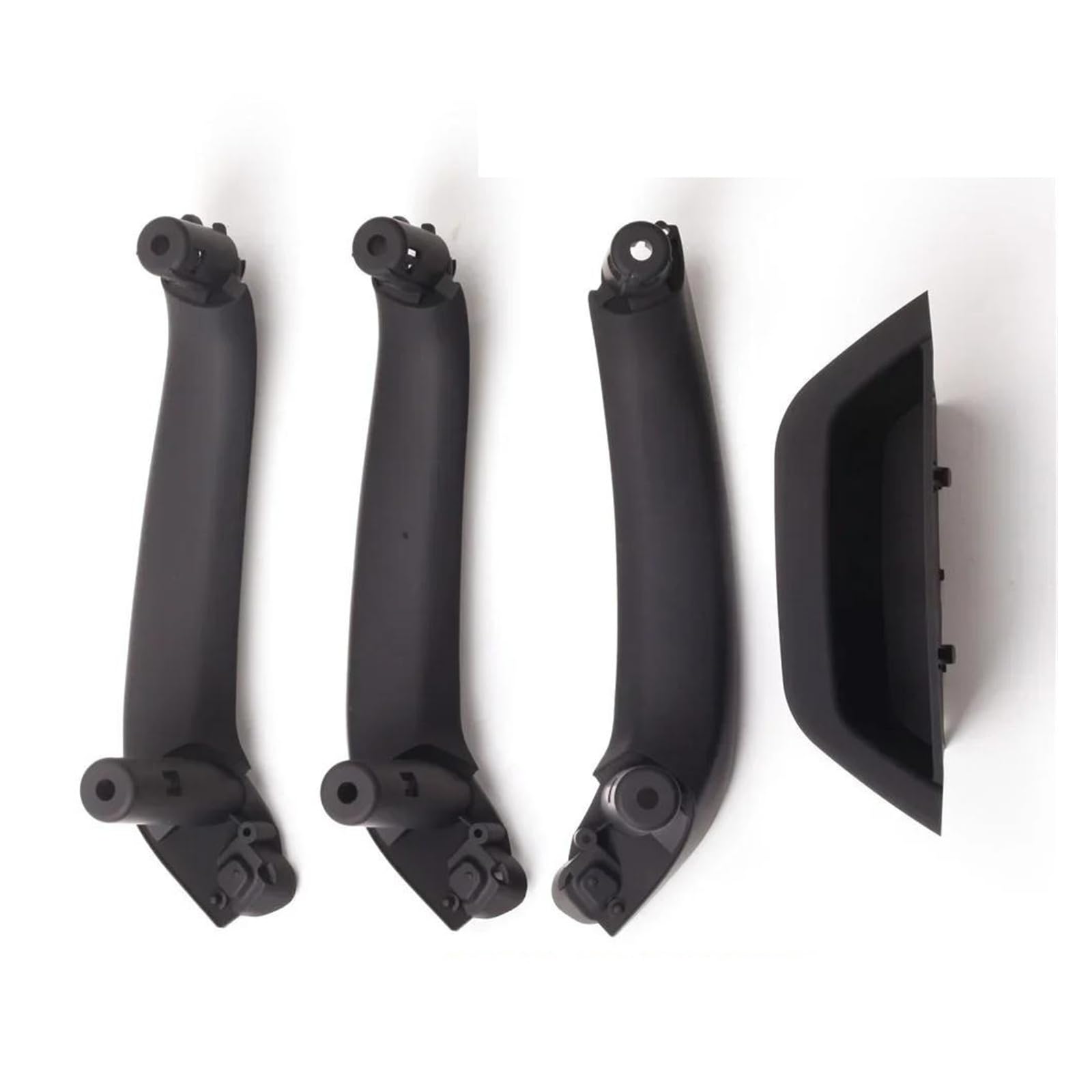 Türgriffe Innentüren Innentür Armlehne Panel Tür Pull Griff Set Für X3 X4 F25 F26 2010-2016 LHD RHD 4 Stück Set Innen Auto Zubehör Türgriff Innen(RHD Black Set) von FIYFIOW