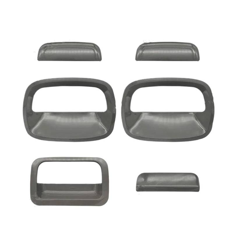 Türgriffe Innentüren Nur Für 3-Türer Für Suzuki Für Jimny JB64 JB74 2018–2024 Türgriffabdeckung Auto-Innentürgriff-Schüsselverkleidung 3 Stück/Set Türgriff Innen(Concrete Grey) von FIYFIOW