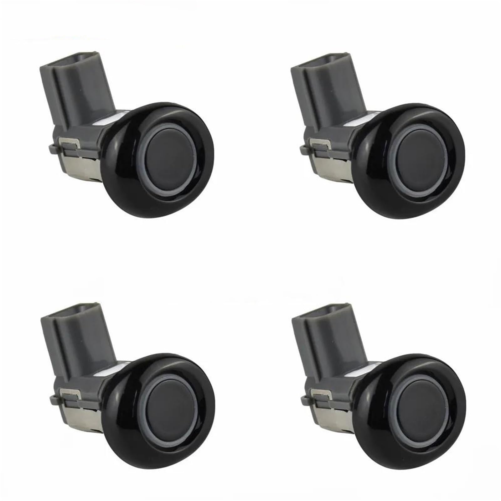 Parksensoren 4PCS Rückfahr Sensor 8651A056 8651A056HA PDC Parkplatz Sensor Für Mitsubishi Für Pajero Für Montero Sensoren Parkhilfe(Schwarz) von FJGIGN