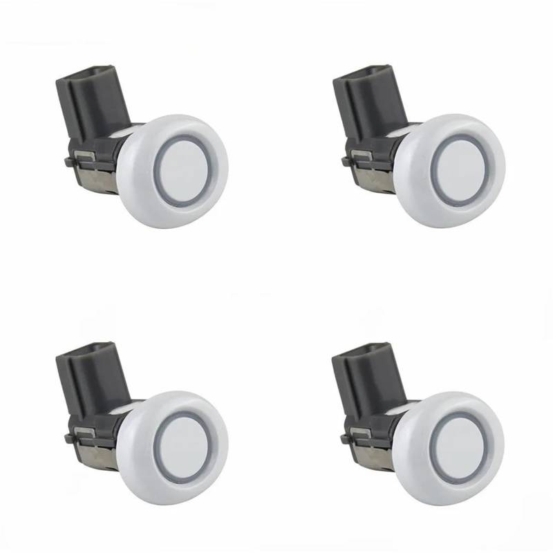 Parksensoren 4PCS Rückfahr Sensor 8651A056 8651A056HA PDC Parkplatz Sensor Für Mitsubishi Für Pajero Für Montero Sensoren Parkhilfe(Weiss) von FJGIGN