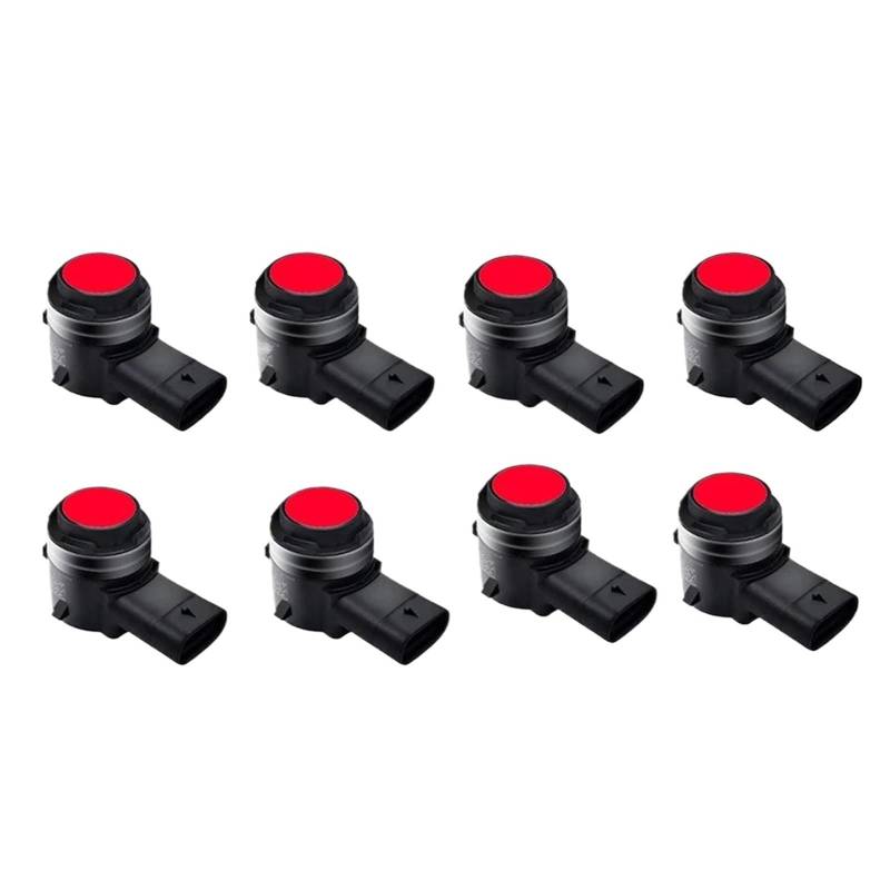 Parksensoren Vorne Hinten Reverse Parkplatz Sensor PDC Auto Rückfahr Hilfe Für Toyota Für Corolla Für Auris Für E210 2018~2022 Sensoren Parkhilfe(8 Red) von FJGIGN