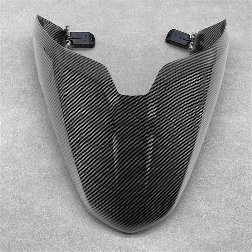 FJHEBIOUB Beifahrer Sozius Solositz Verkleidung Für Ducati Monster 821 797 1200 2017-2022 Motorrad Hinten Passagier Sozius Sitz Abdeckung Harte Sitz Gugel Buckel(Carbon Fiber Look) von FJHEBIOUB