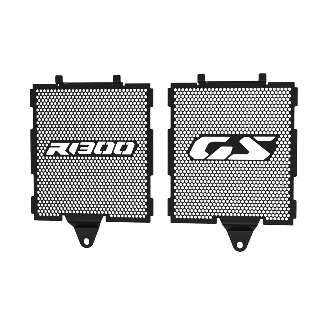 FJHEBIOUB Kühlerabdeckung Motorrad Für B&MW R 1300 GS GSA R 1300GS ADV GS1300 R1300GS Abenteuer 2023 2024 Motorrad Kühlergrill Schutz Schutz Abdeckung(Black 1) von FJHEBIOUB