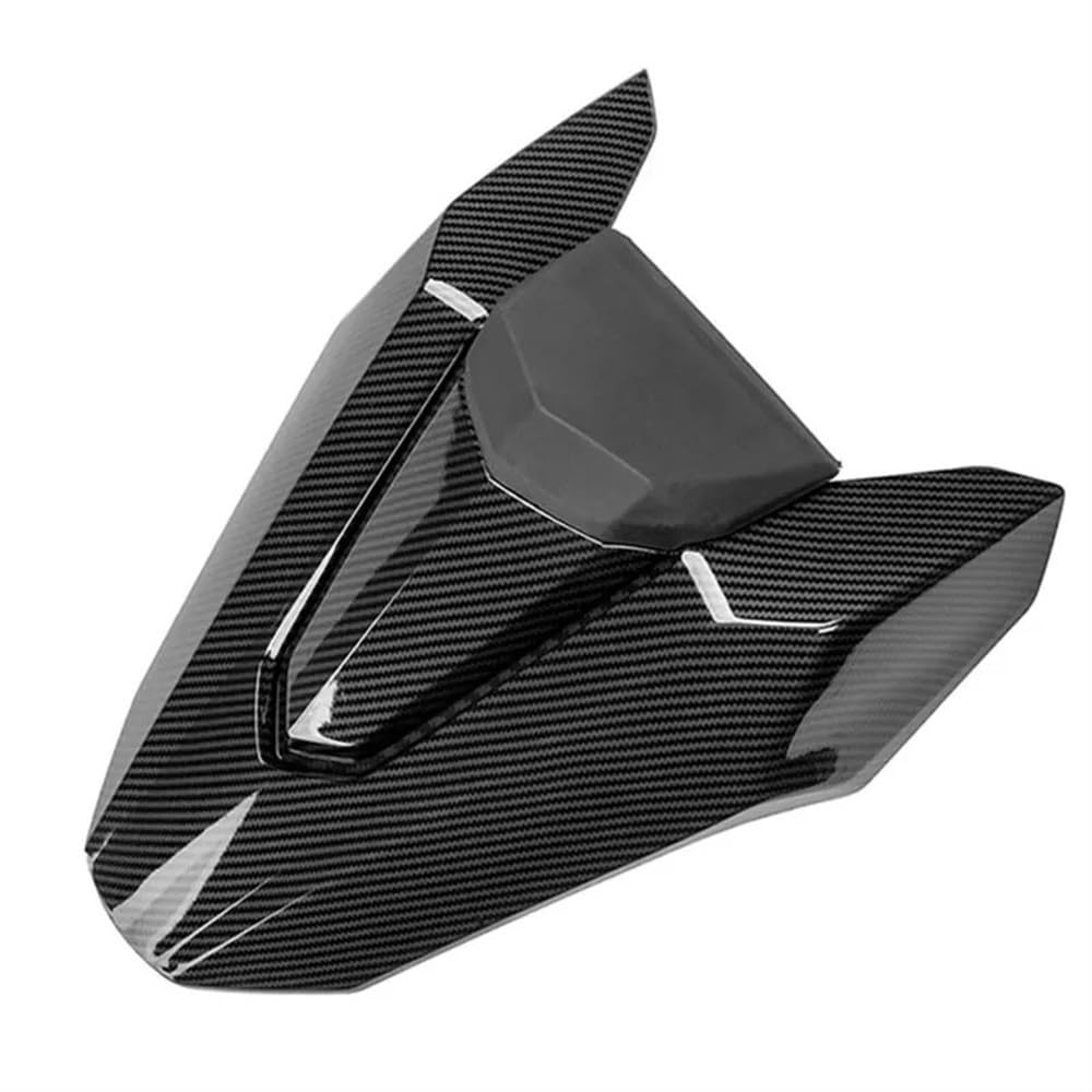 FJHEBIOUB Motorrad Hinten Sozius Solo Verkleidung Für H&ONDA CBR650R CB650R CB 650R CBR 650 R 2019 2020 Motorrad Sozius Hinten Sitz Abdeckung Solo Gugel(Carbon Fiber Look) von FJHEBIOUB