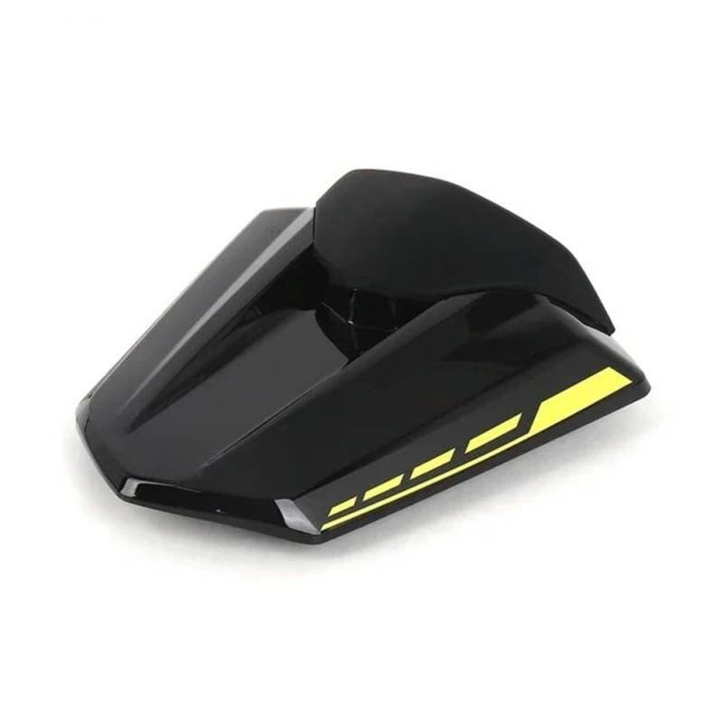 FJHEBIOUB Motorrad-Rücksitzverkleidung Für H&ONDA CB750 Hornet Cb750 CB 750 Hornet 2023 2024 Motorrad Zubehör Hinten Sozius Sitz Gugel Abdeckung Verkleidung(Bright Black Yellow) von FJHEBIOUB