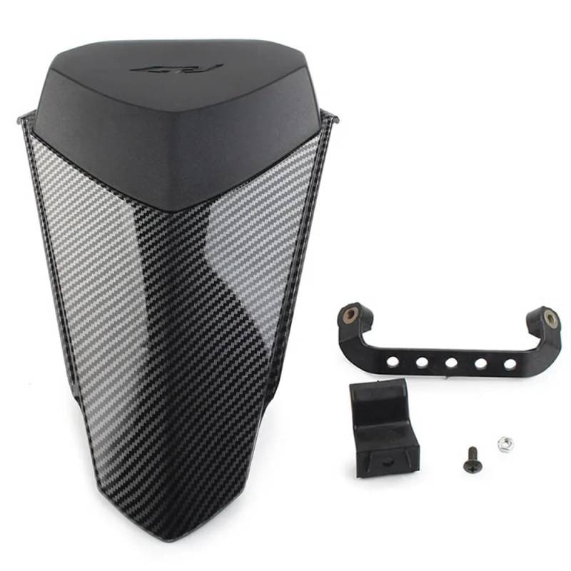 FJHEBIOUB Motorrad-Rücksitzverkleidung Für Y&AMAHA YZF R7 YZF-R7 2022 2023 2024 Motorrad Hinten Passagier Sozius Sitz Gugel Verkleidung Schwanz Abdeckung(Carbon Fiber Look) von FJHEBIOUB