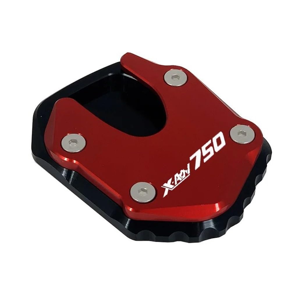 FJHEBIOUB Motorrad Seitenständer Platte Für H&ONDA X ADV X-ADV XADV 750 2021-2023 Motorrad Zubehör CNC Seite Stehen Verlängerung Pad Unterstützung Platte(Red C) von FJHEBIOUB