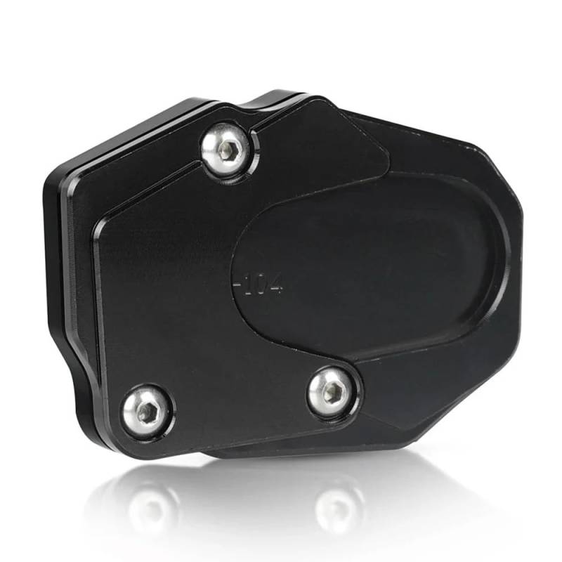 FJHEBIOUB Motorrad-Ständer-Verlängerungsauflage Für Suzuki GSX-S1000 GT GSX S 1000 Katana GSXS 950 1000F / S 2015-2023 Motorrad Seitenständer Enlarger Kickstand Extension Pad(Black B) von FJHEBIOUB