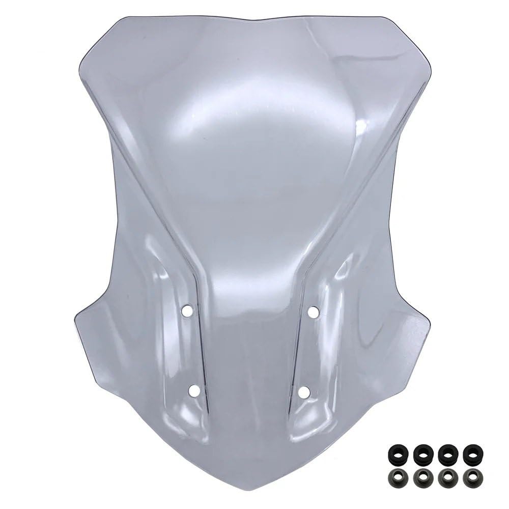 FJHEBIOUB Motorrad Windschutzscheibe Für B&MW G310GS G310 GS G310-GS 2017-2024 Motorradzubehör Sport Touring Windschutzscheibe(Transparent) von FJHEBIOUB