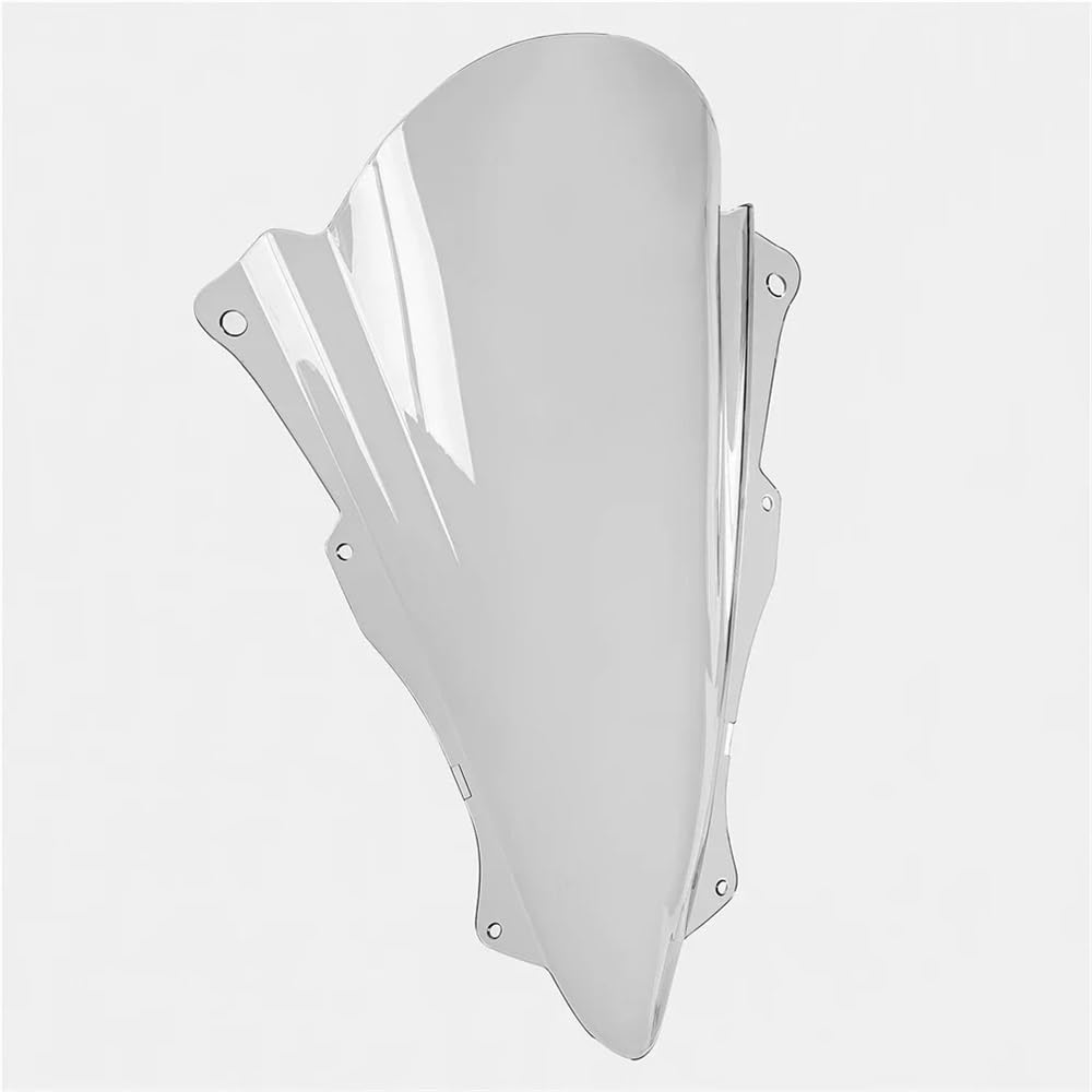 FJHEBIOUB Motorrad Windschutzscheibe Für Ka&wa&sa&ki Ninja ZX4R ZX4R RZX-4RR ZX-4R ZX 4R 4RR 2023 2024 Motorrad Flyscreen Windabweiser(Transparent) von FJHEBIOUB