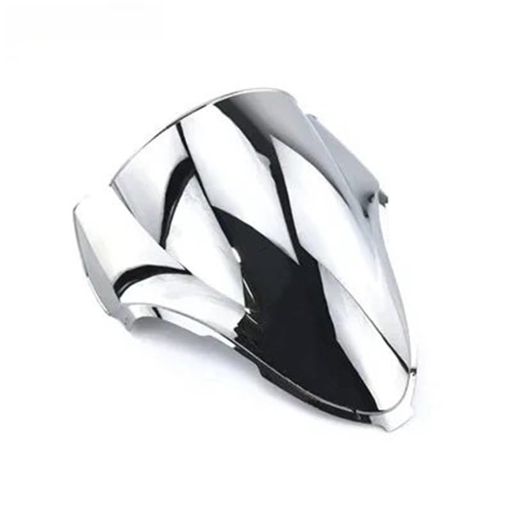 FJHEBIOUB Motorrad Windschutzscheibe Für Suzuki Hayabusa GSX 1300R GSX-R 1300 GSXR1300 1999–2007 Motorrad-Windschutzscheibe(Chrome Silver) von FJHEBIOUB