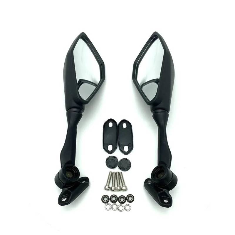 FJHEBIOUB Motorradspiegel-Set Für Ka&wa&sa&ki Ninja650 400 300 250 Ninja300 ZX6R ZX636 EX300 Motorrad-Seitenspiegel von FJHEBIOUB