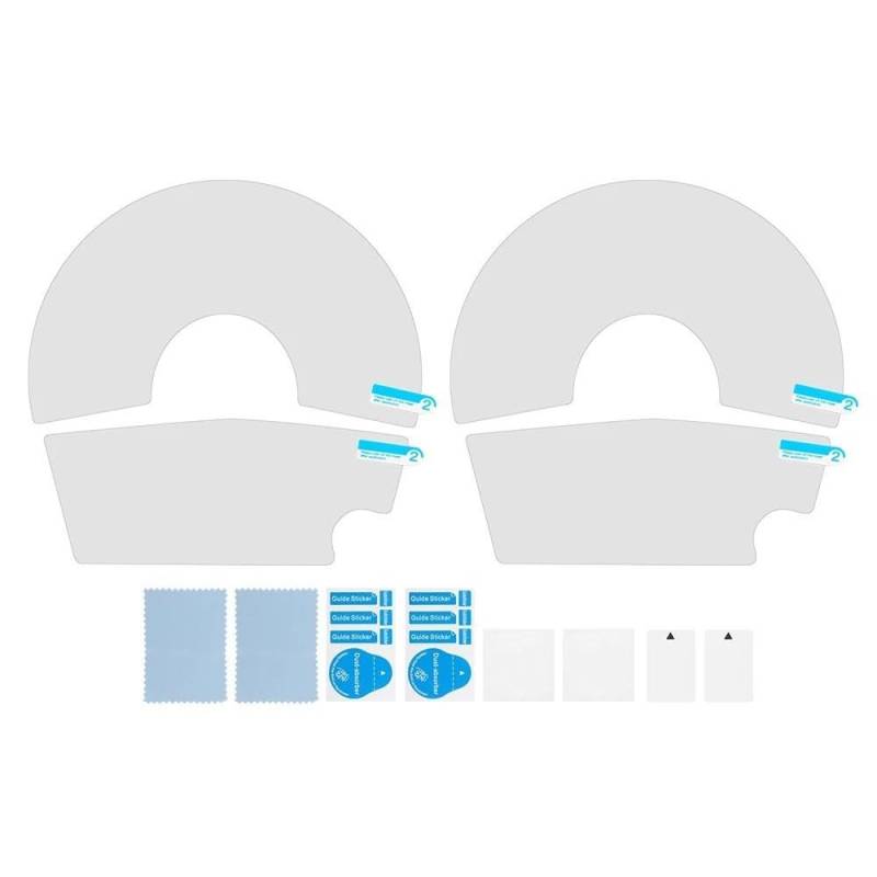 FJHEBIOUB Schutzfolie Für Motorradinstrumente Für KA&WA&SA&KI VU&LC&AN S 650 VN650 2015-2022 VU&LC&AN Cafe 2017-2022 Motorradzubehör Cluster Kratzschutzfolie(2pcs) von FJHEBIOUB