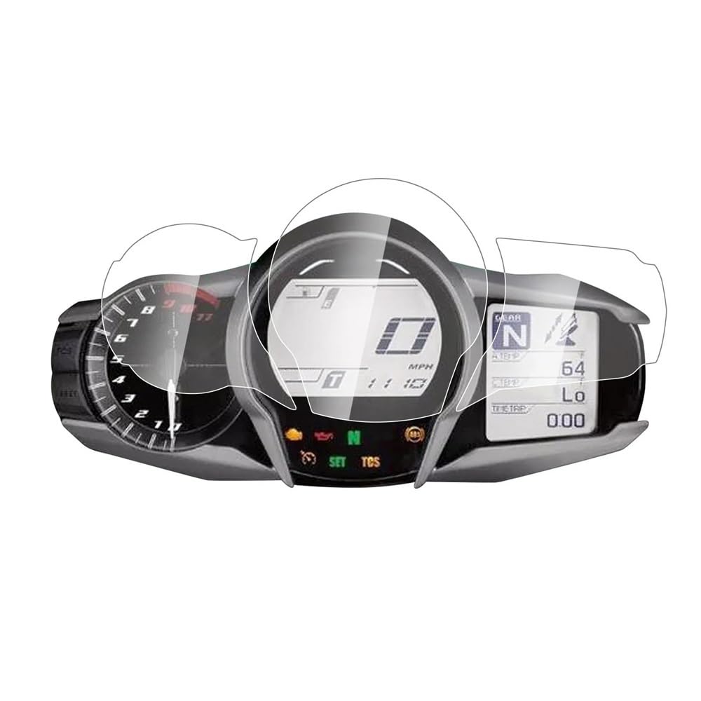 FJHEBIOUB Schutzfolie Für Motorradinstrumente Für Y&AMAHA FJR 1300 FJR1300 2013-2022 Motorrad Scratch Cluster Screen Dashboard Schutz Instrument Film Zubehör(1 pcs) von FJHEBIOUB