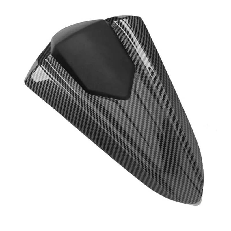 FJHEBIOUB Soziusabdeckung Sitzkappe Verkleidung Für Ka&wa&sa&ki Z125 Ninja 125 Z 125 2018 2019 2020 2021 Motorrad Hinten Sitz Abdeckung Gugel Verkleidung(Carbon Fiber Look) von FJHEBIOUB