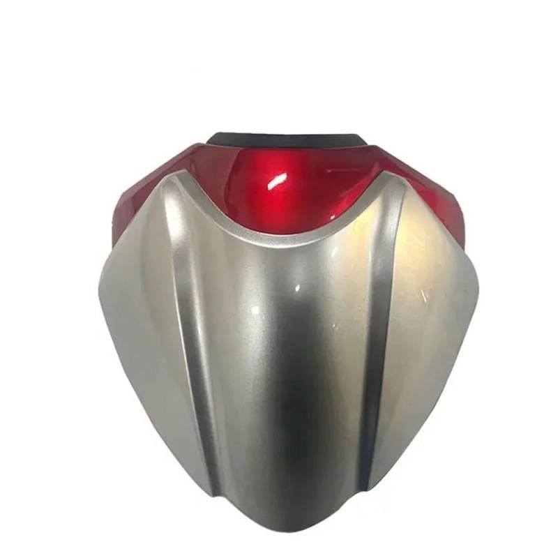 FJHEBIOUB Motorrad-Rücksitzverkleidung Für Suzuki Hayabusa GSX1300R GSX 1300R 2021-2024 Motorrad Hinten Passagier Sitz Abdeckung Buckel Verkleidung(Silver Red) von FJHEBIOUB