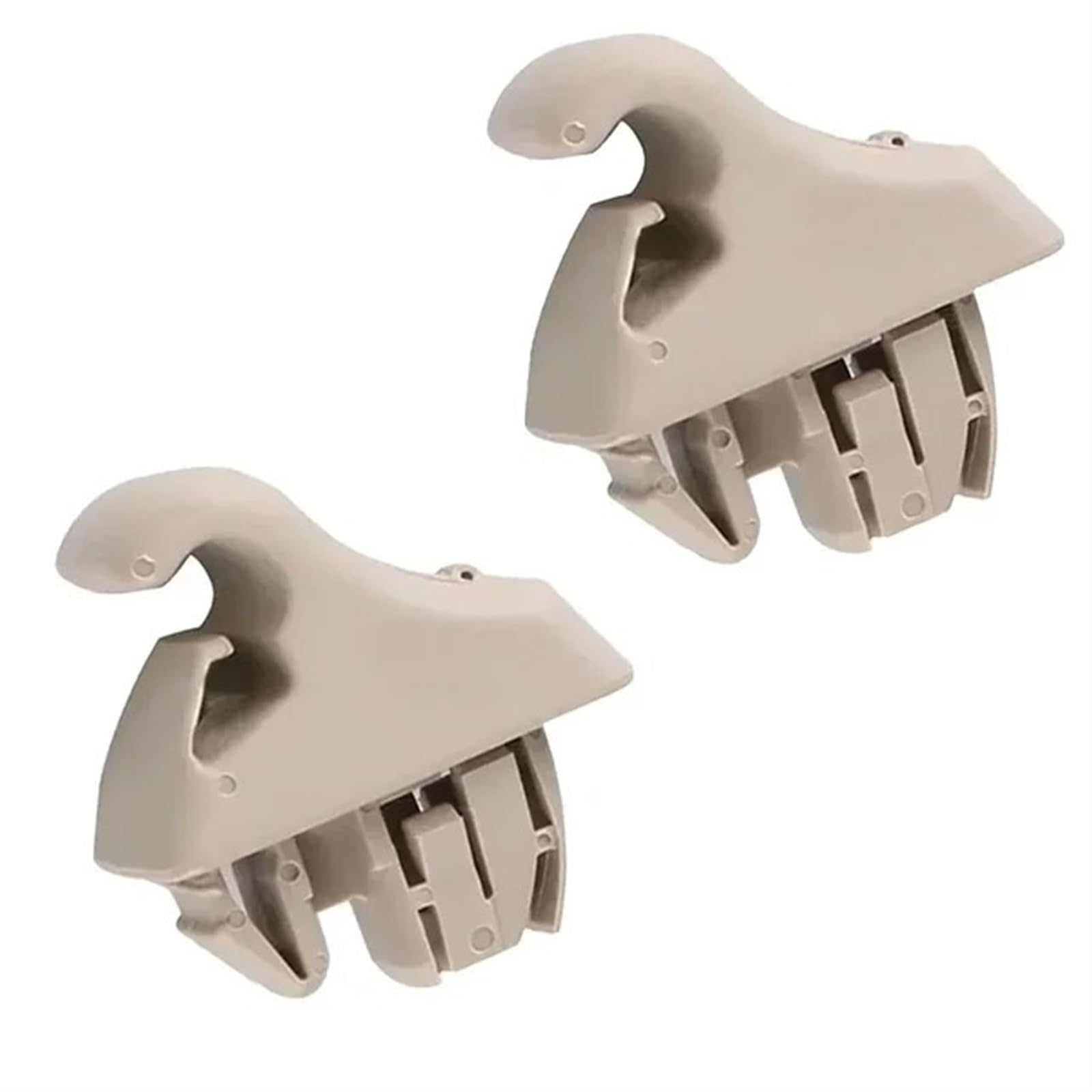 FJXYGhhD [Replacement] 1 Paar Sonnenblenden-Halteclips Beige Grau MR779704/MR779705 (Beige) von FJXYGhhD