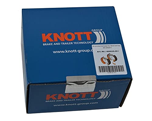 FKAnhängerteile Knott Bremsbacken 200 x 50mm Typ: 20-2425/1 ANS Knott Nr. 409930.001 von FKAnhängerteile