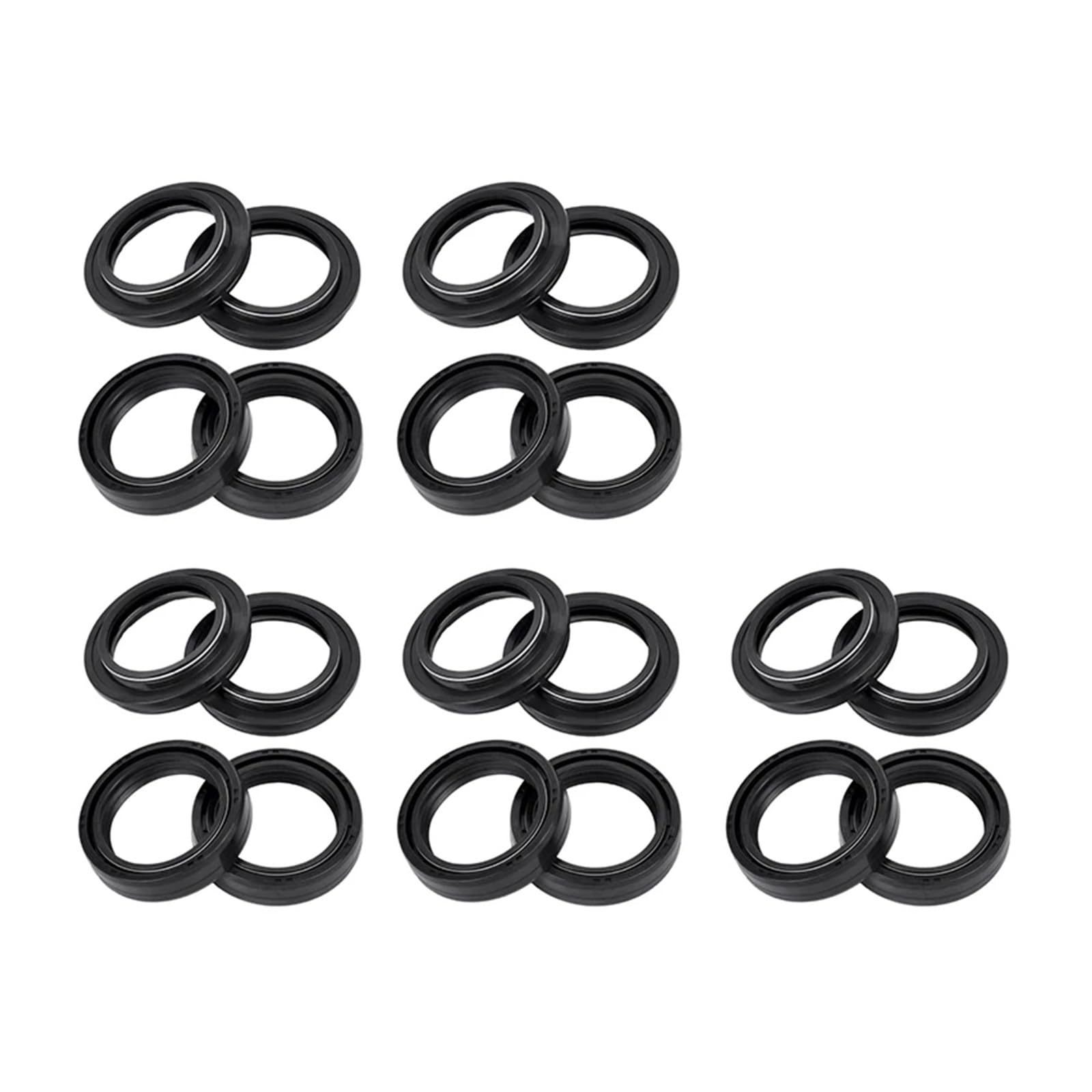 37x50x11 37 50 37 * 50 Motorrad Schock Gabel Dämpfer Öl Dichtung & Staub Abdeckung Frühling lip for CRF230 CRF230F CRF ENDURO 230(10pc seal 10pc cover) von FKJBTLLZ