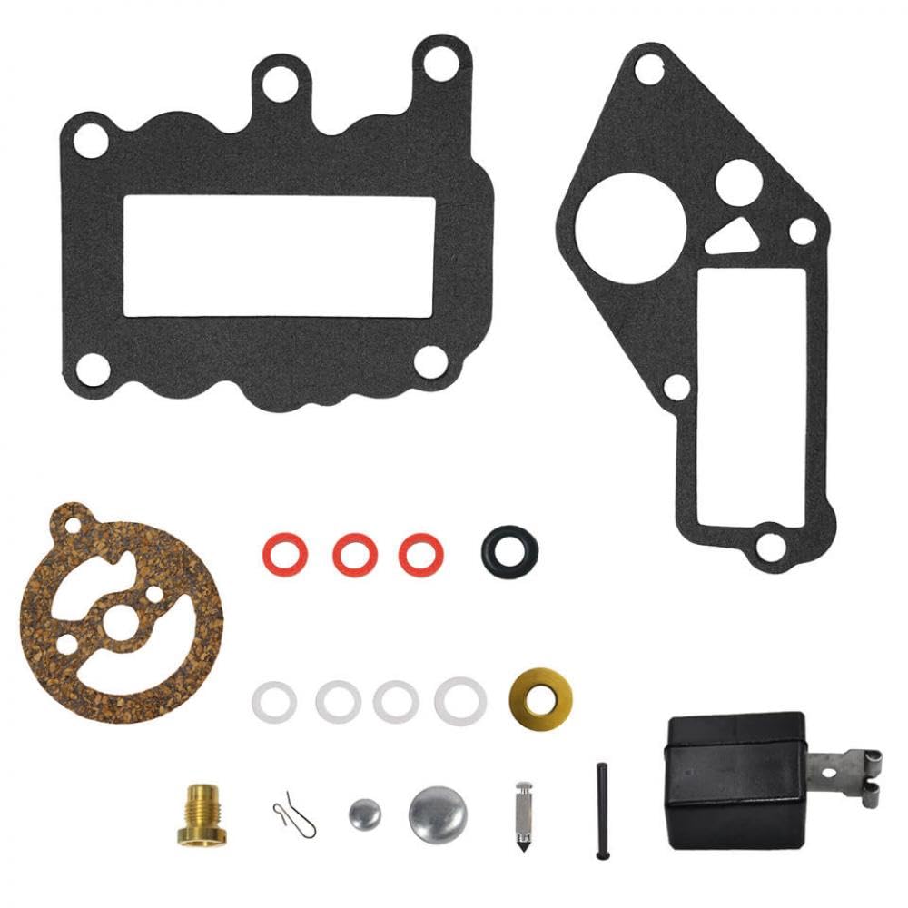 9,5 Vergaserreparatur -Kits, die mit Außenbordmodellen von 1964 bis 1973 kompatibel sind, einschließlich 9 1/2 Vergaser 382048 von FKLGRDRD