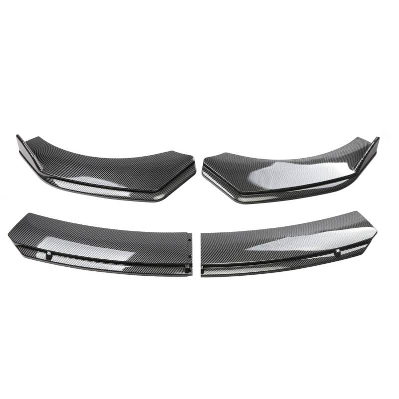 Auto Frontspoiler für BMW I4 G26 2021-2023,ABS Auto Frontlippe Spoiler FrontstoßStange Splitter Auto Zubehör,Carbon Fiber von FKLJRRD