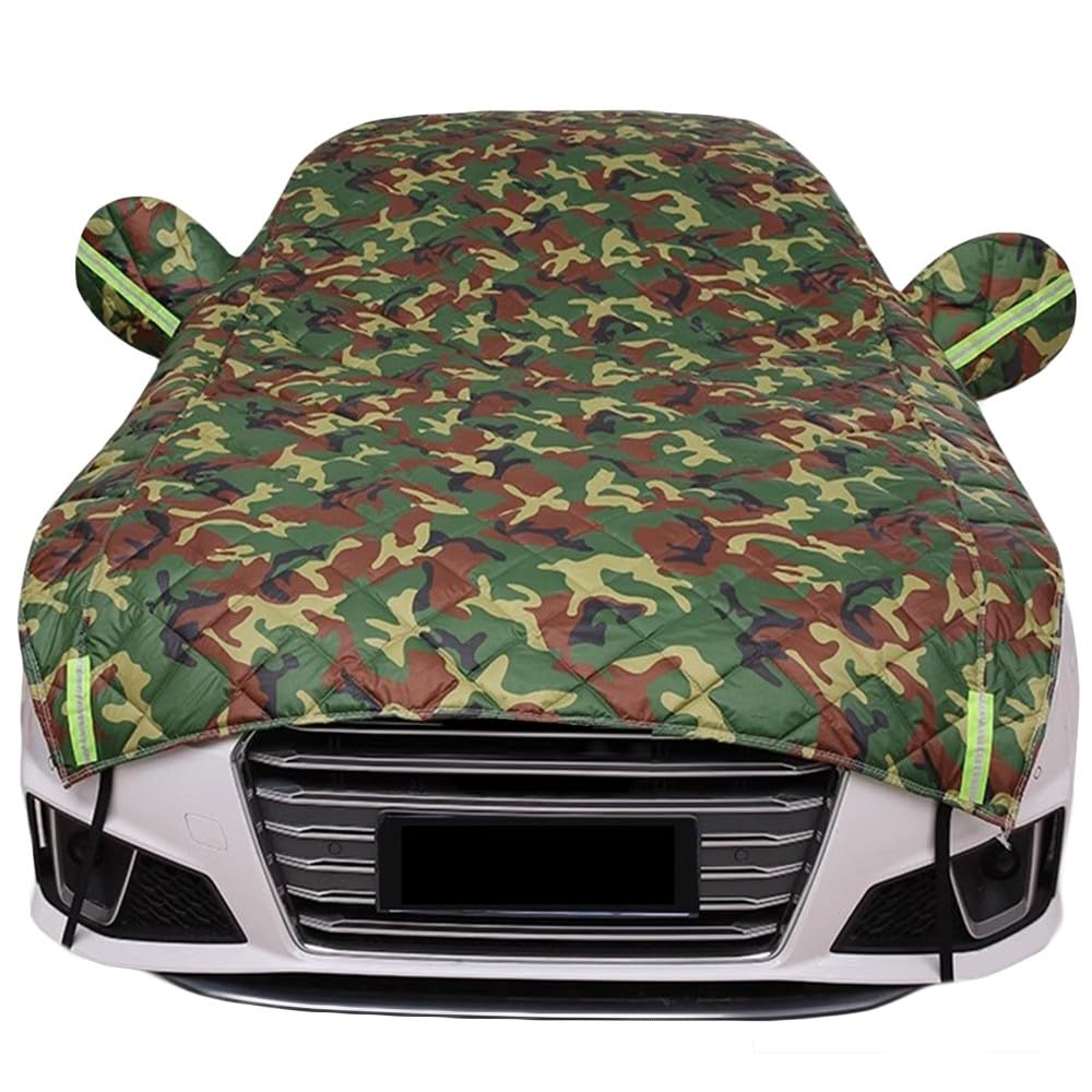 FKONGD Hagelsichere Autoabdeckung für BMW 4 Series Coupe,wasserdichte Halbabdeckung sonnensicher staubdicht Custom Car Cover von FKONGD