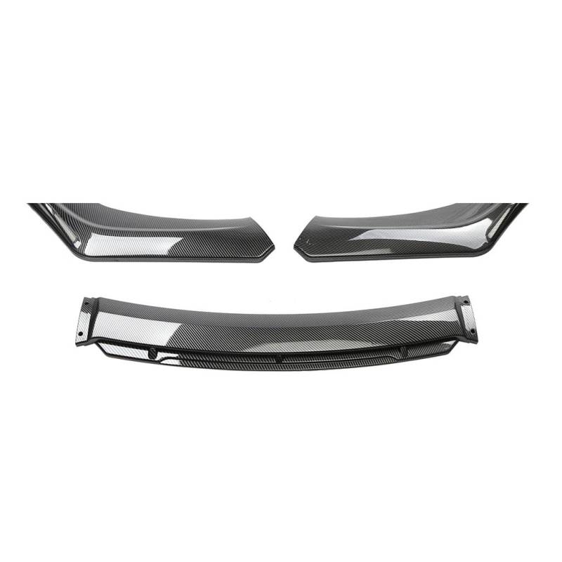 Auto Front Spoilerlippe für Renault Talisman GrandTour Wagon 2016-2022,Frontstoßstange Lippe Splitter Spoiler Diffusor Protector Styling Antikollisions Zubehör,A-Carbonfiberlook von FKSWJZXD