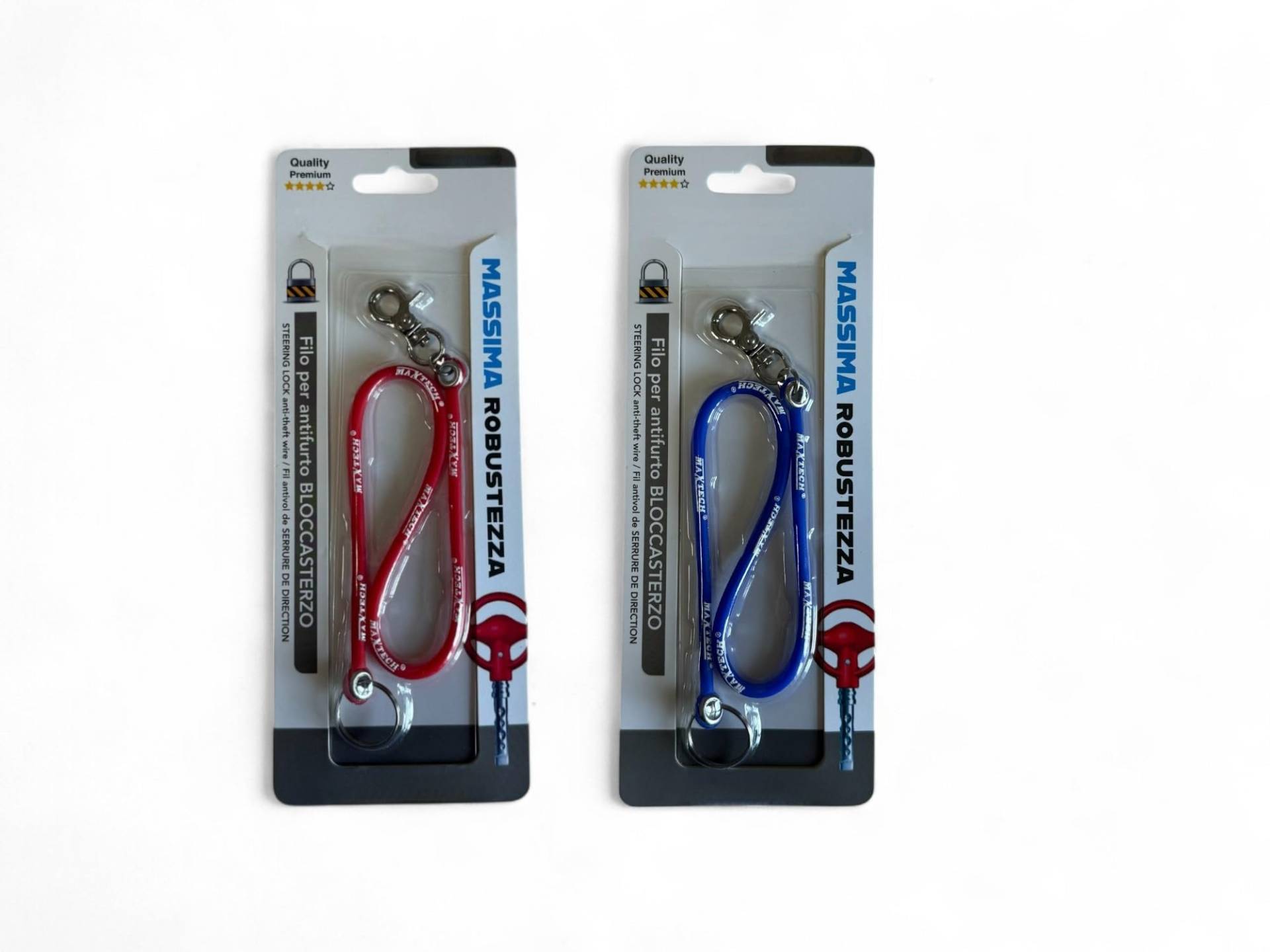 2X Schlüsselanhänger Blau und Rot Karabiner Karabinerhaken Klein Karabinerhaken Auto Keychain BlockShaft Gadgets Schlüsselband Schlüsselanhänger Für Motorrad von FLLAGG20