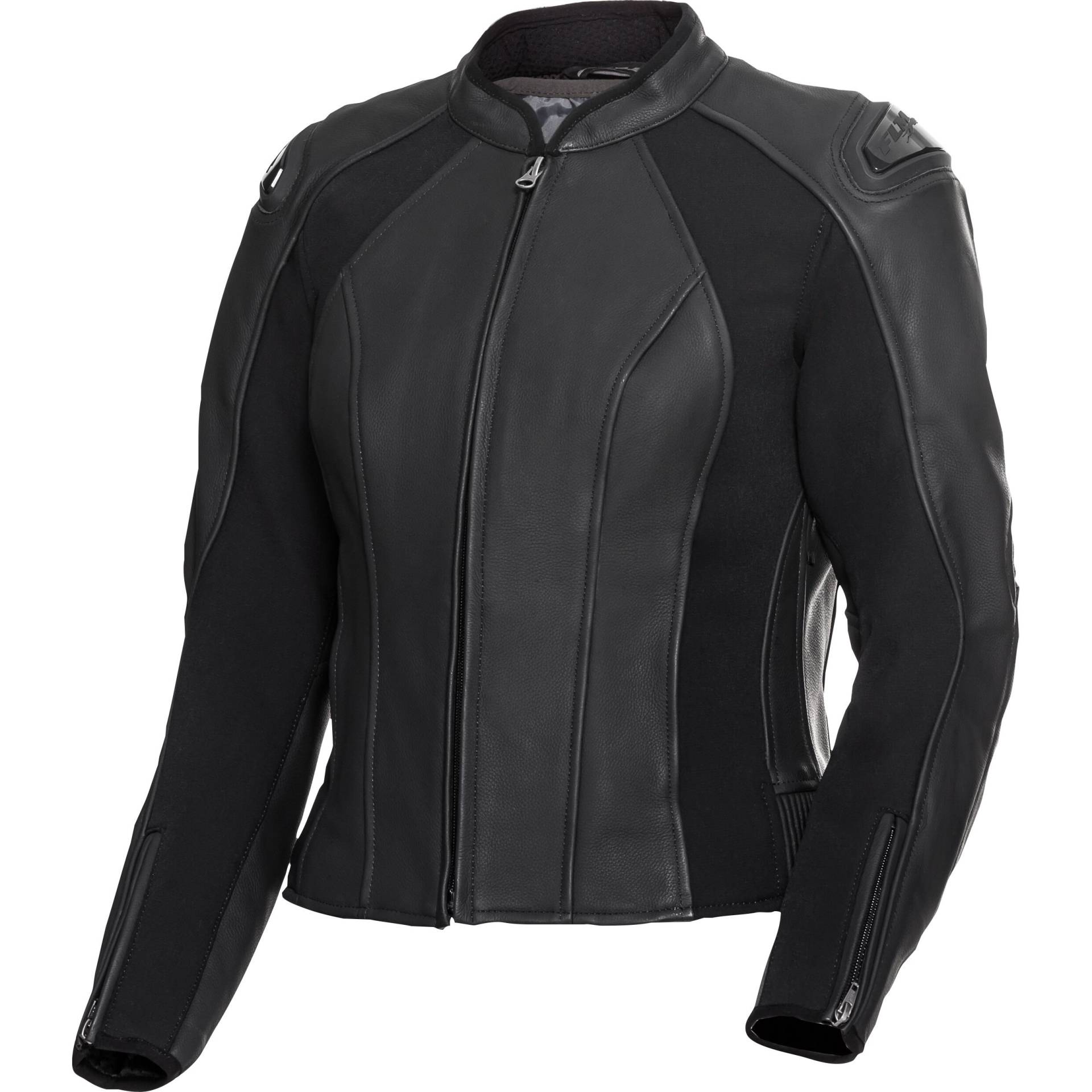 FLM Brooklands Damen Lederjacke schwarz 36 Damen von FLM