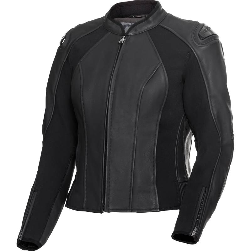 FLM Brooklands Damen Lederjacke schwarz 38 Damen von FLM