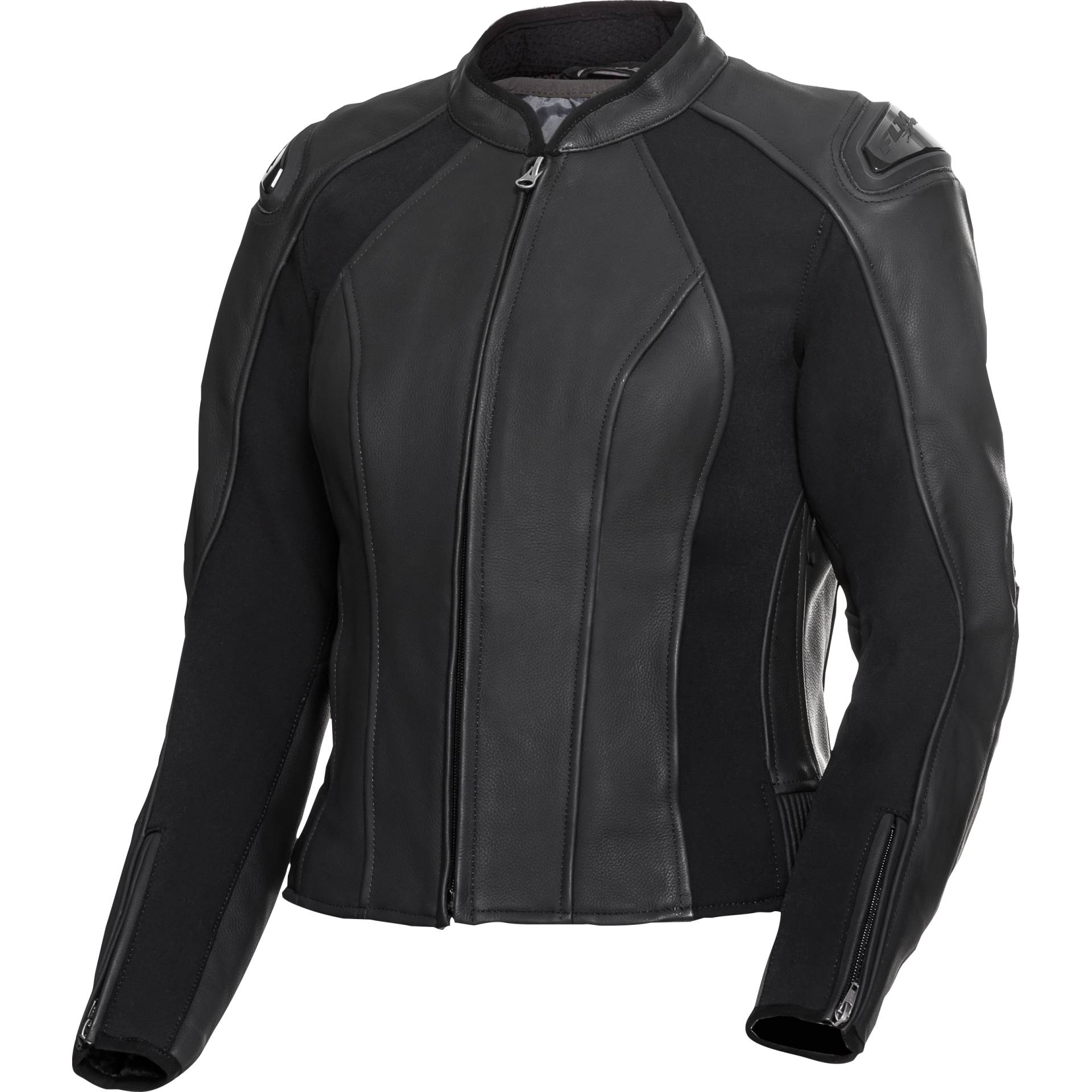 FLM Brooklands Damen Lederjacke schwarz 42 Damen von FLM