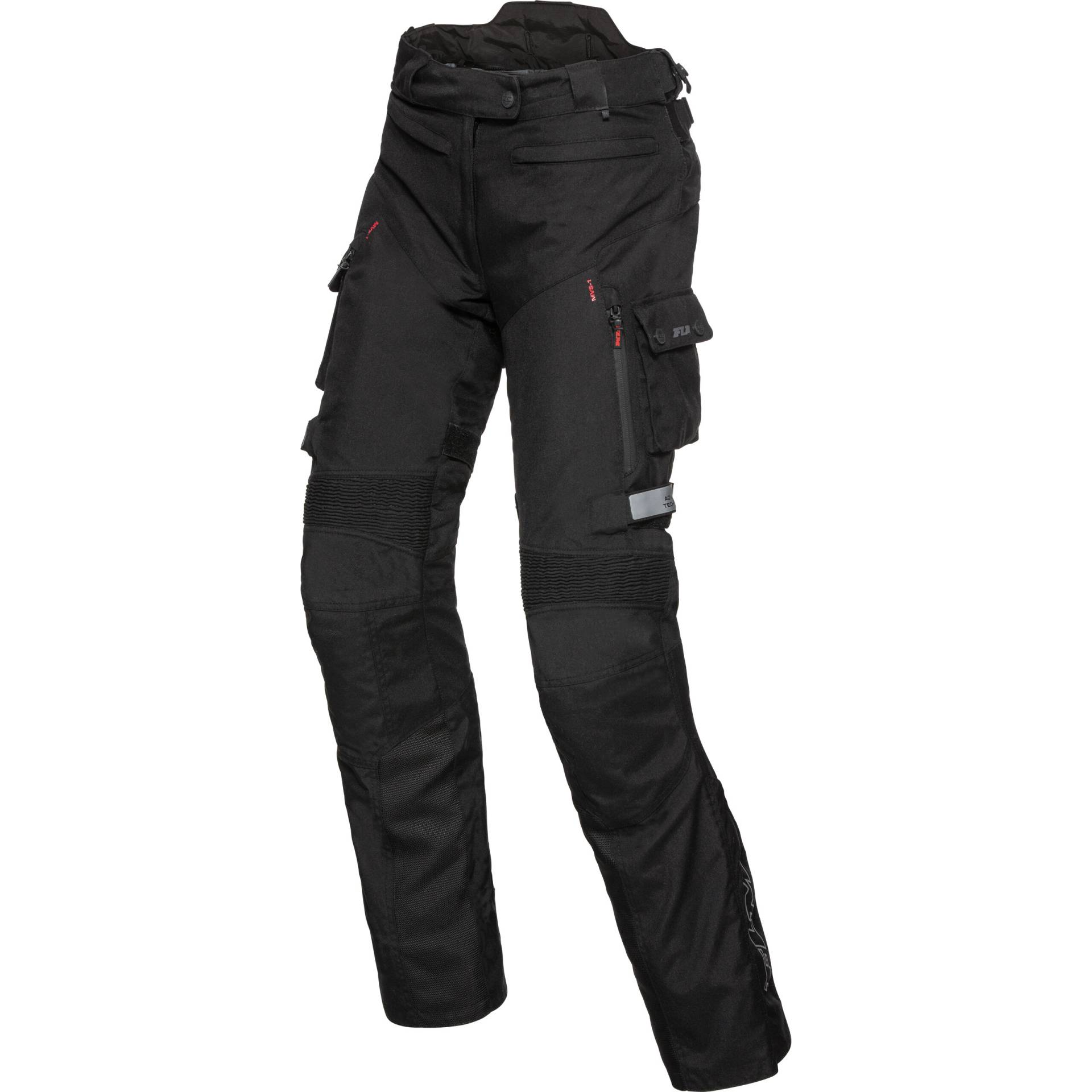 FLM Damen Reise Textilhose 2.1 schwarz S Damen von FLM