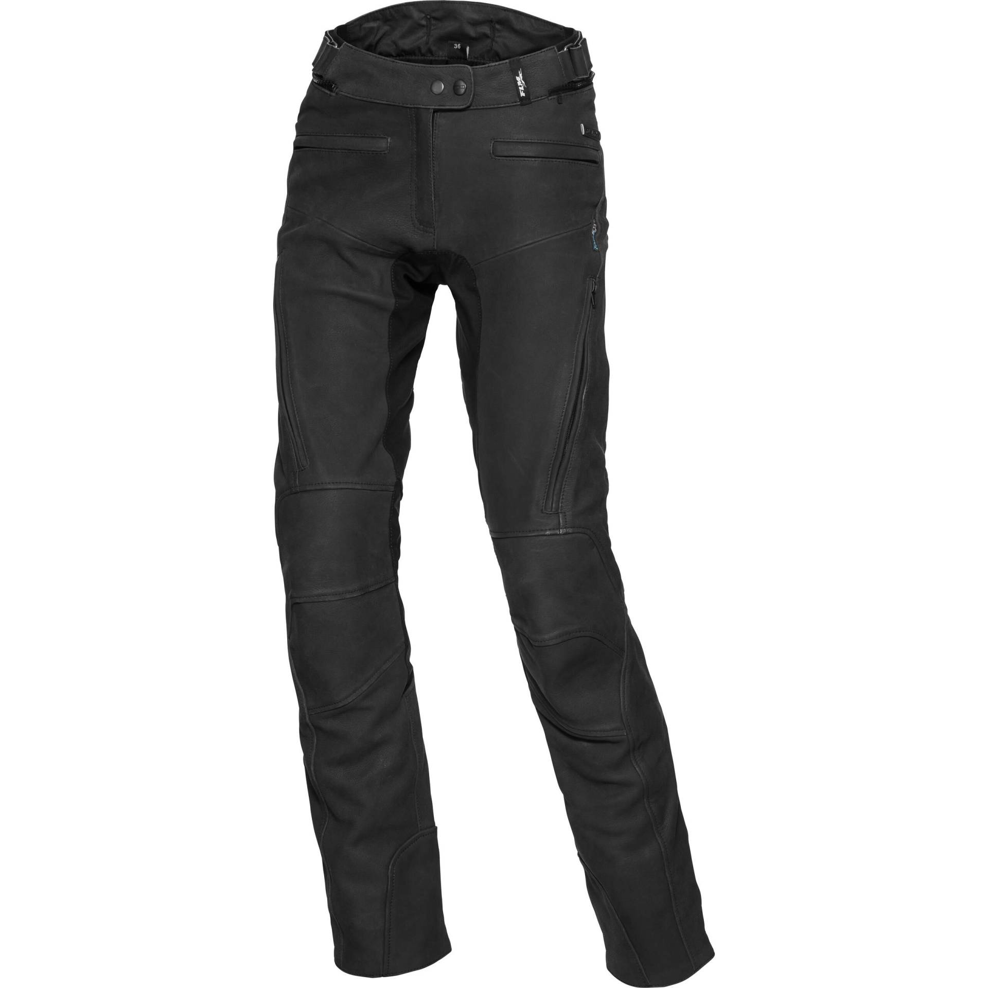 FLM Damen Touren Nubuk Lederhose 1.0 schwarz 36 Damen von FLM