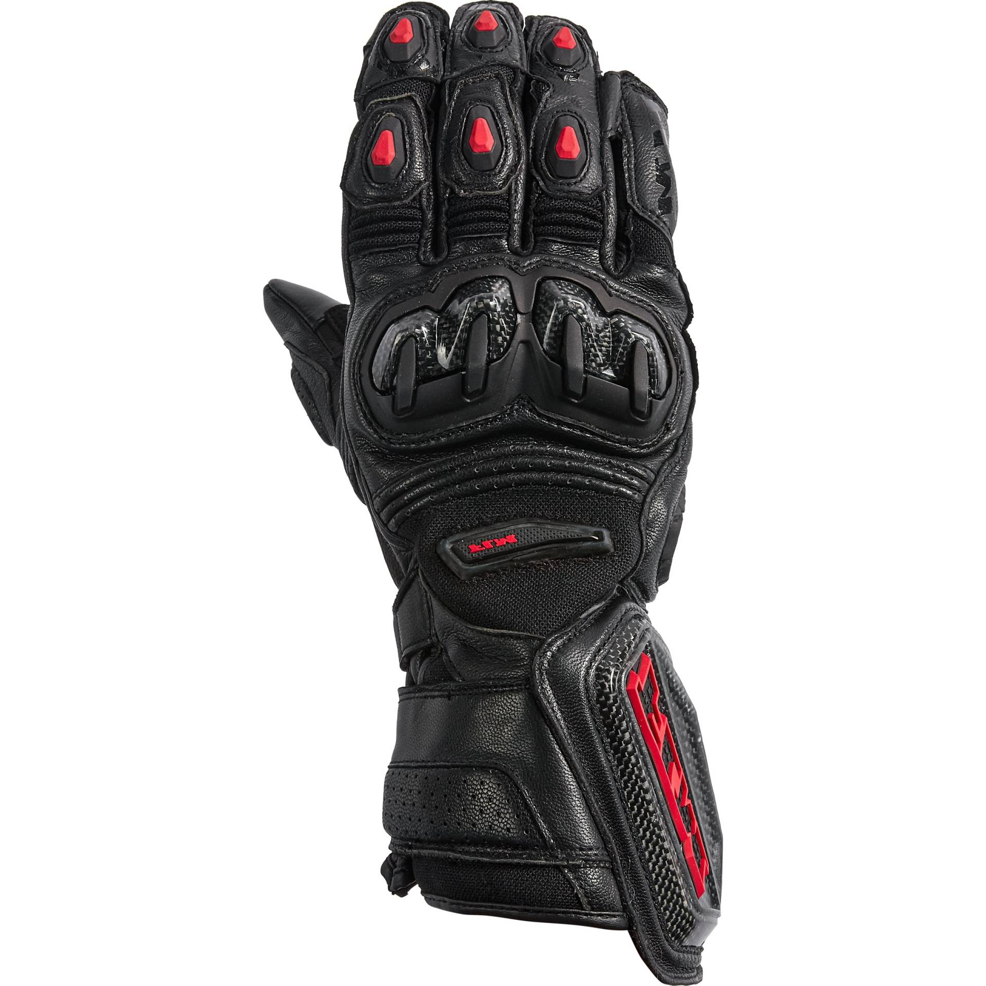 FLM Lemans XT Racing Lederhandschuh lang schwarz 8 Herren von FLM