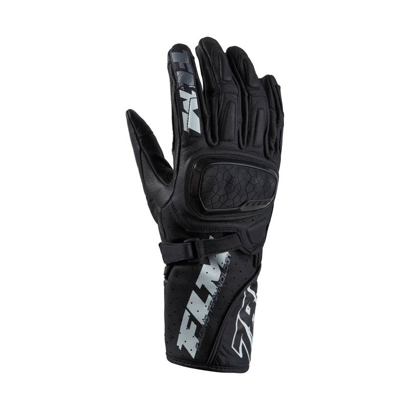 FLM Mandalika Racing Damen Lederhandschuh lang schwarz 7,5 Damen von FLM