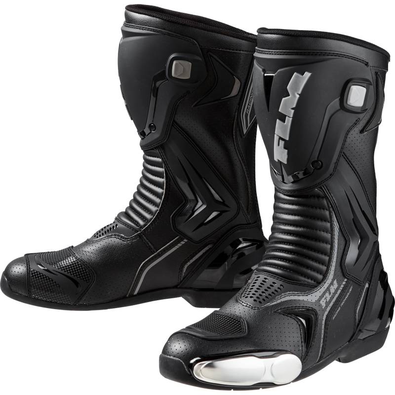 FLM Octane Motorradstiefel lang schwarz 40 Herren von FLM