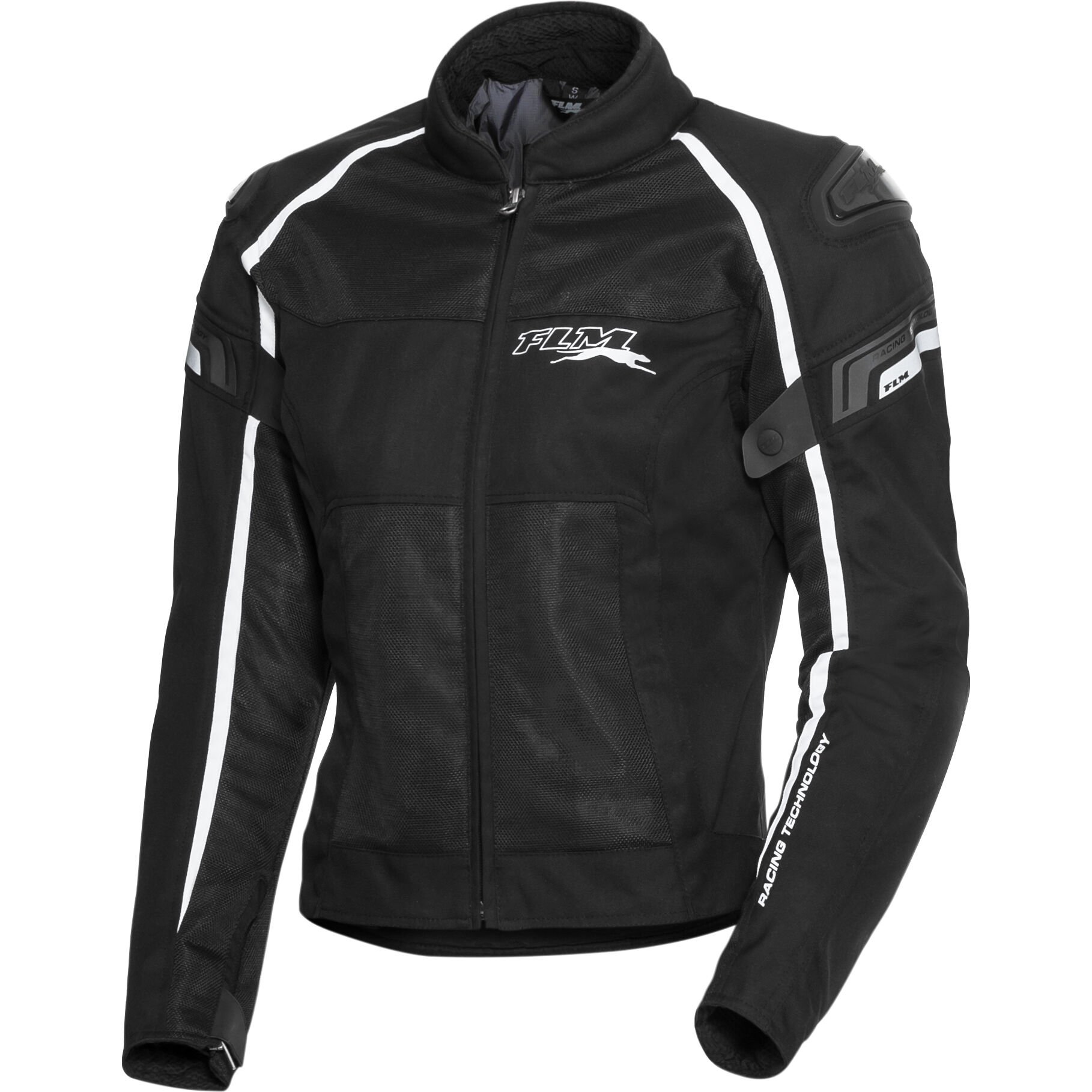 FLM Sports Textil Jacke 1.2 schwarz/weiß L Herren von FLM