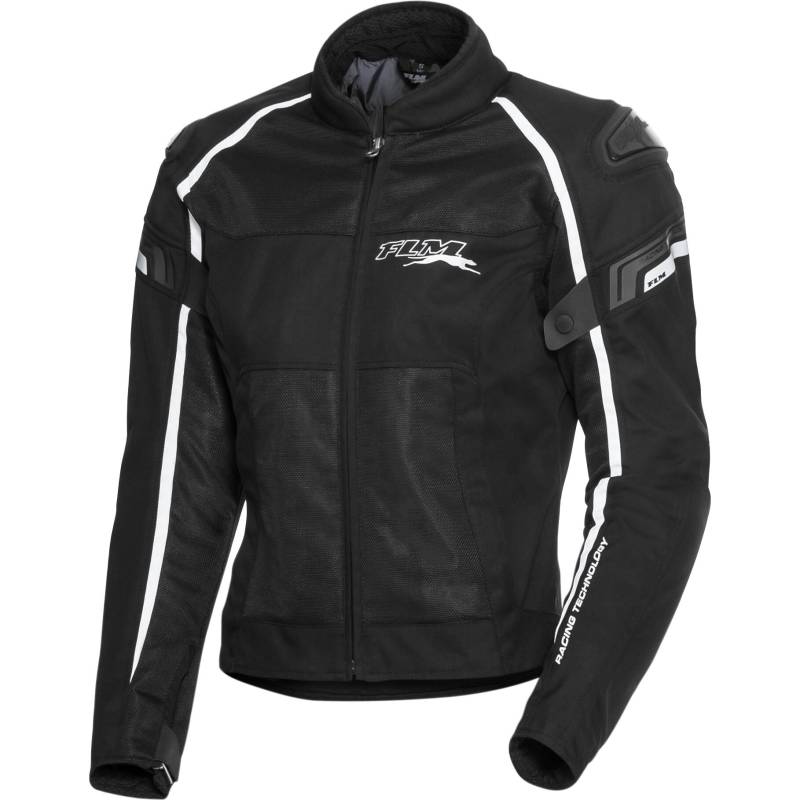 FLM Sports Textil Jacke 1.2 schwarz/weiß M Herren von FLM